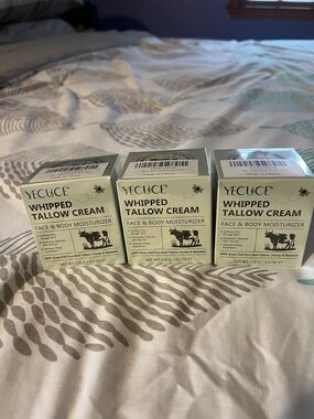 YE LUCE Whipped Tallow Cream - Light Green Box (Set of 3)